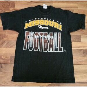 Vintage‎ University of Missouri Tigers Football t-Shirt Size Medium